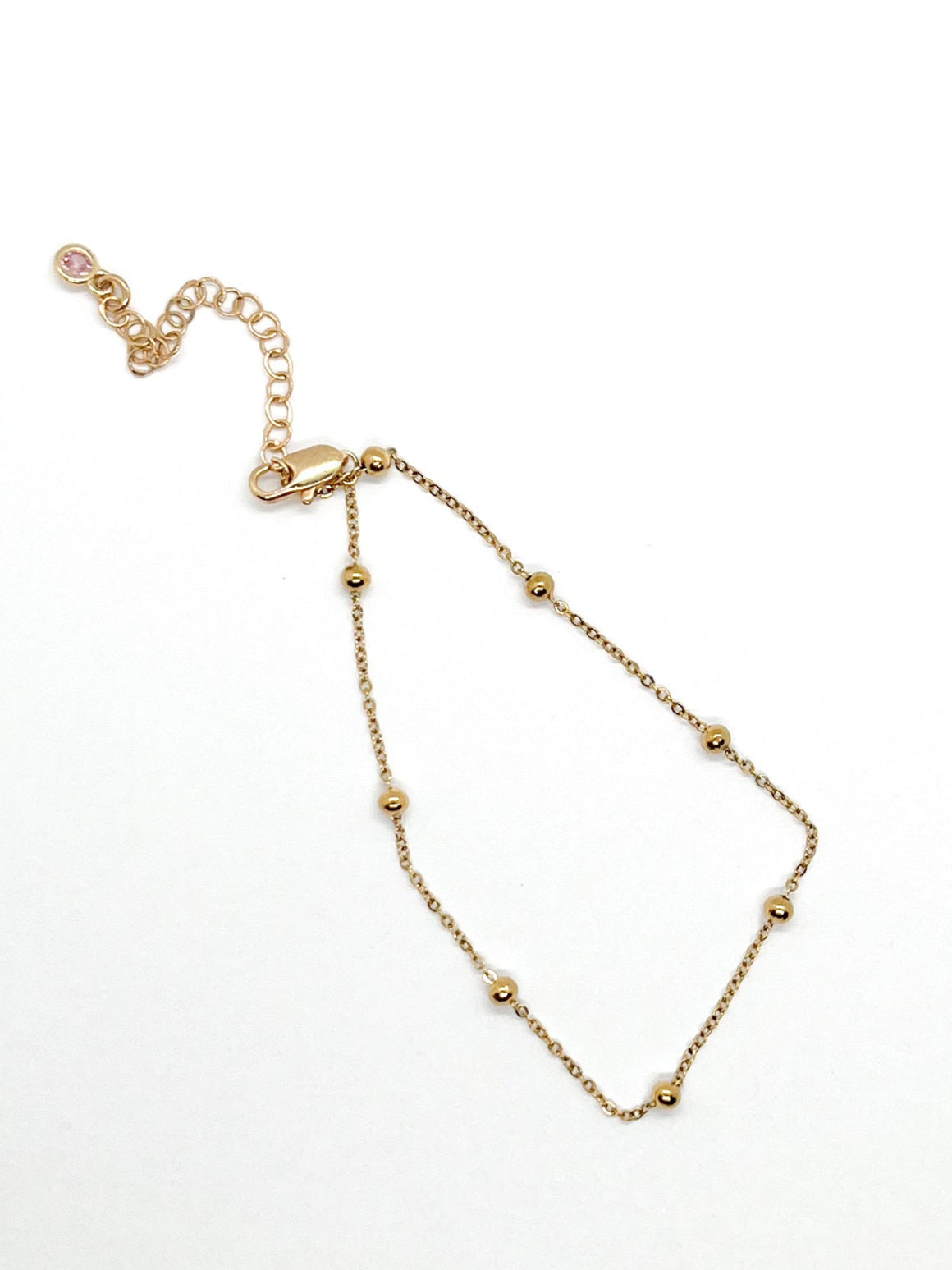 Golden dots bracelet