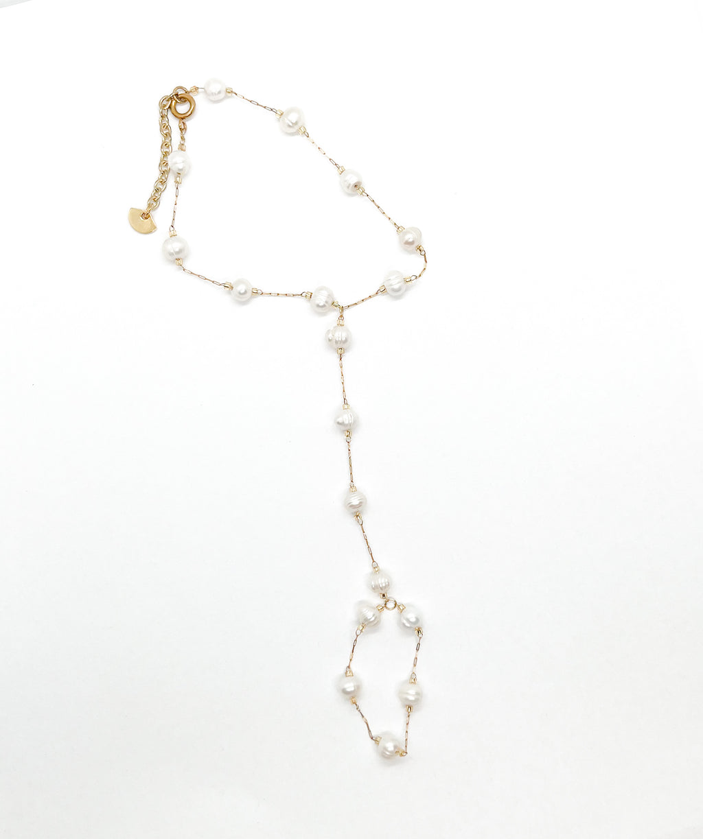 Perlas ring bracelet